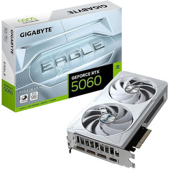 VGA Gigabyte GeForce® RTX 5060 8GB EAGLE OC ICE